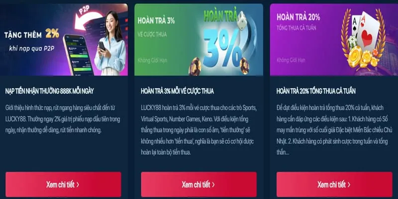 Thưởng nạp lại hàng ngày tại 8ki